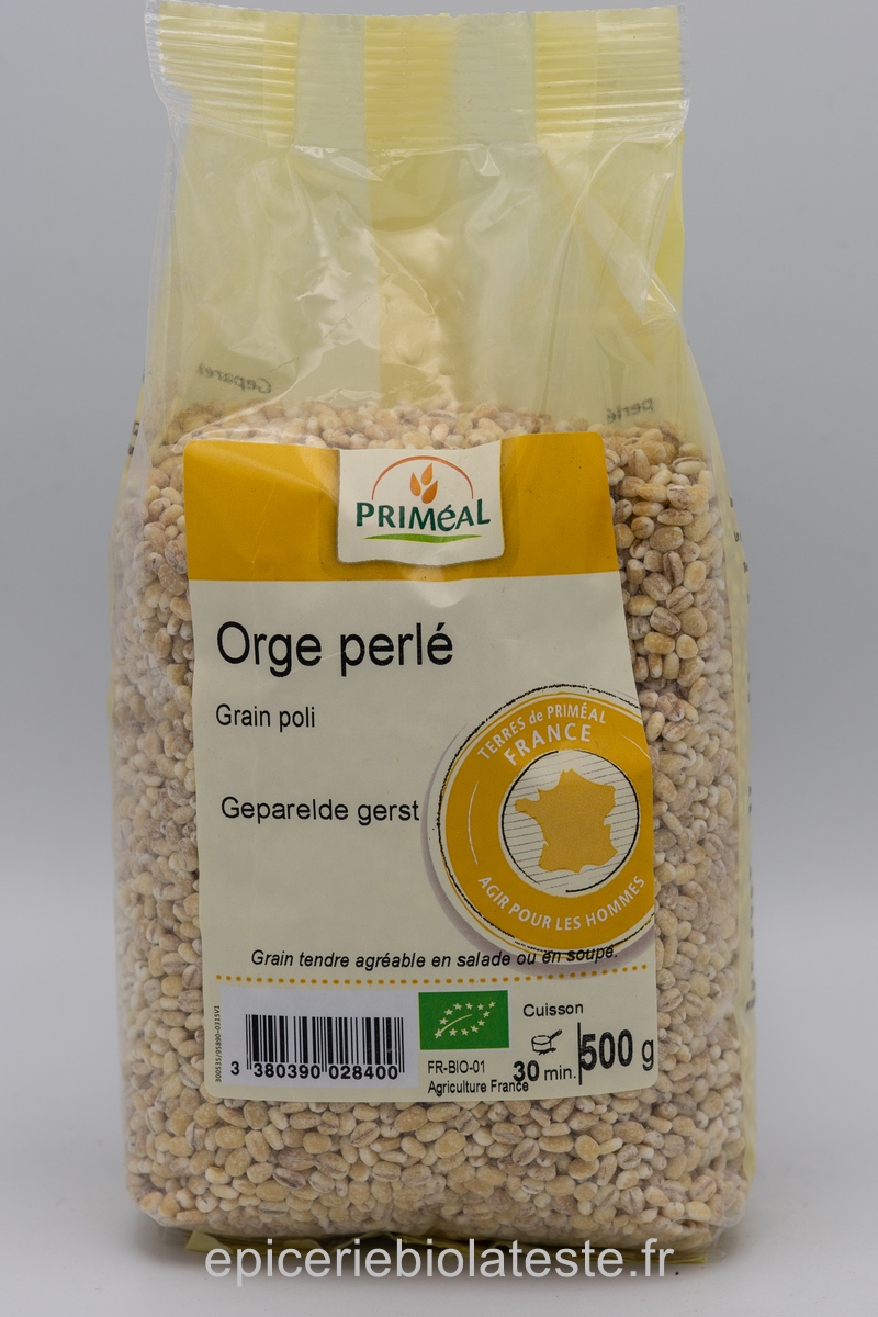 Orge Perlé - L'aliment sain AS - 500 g