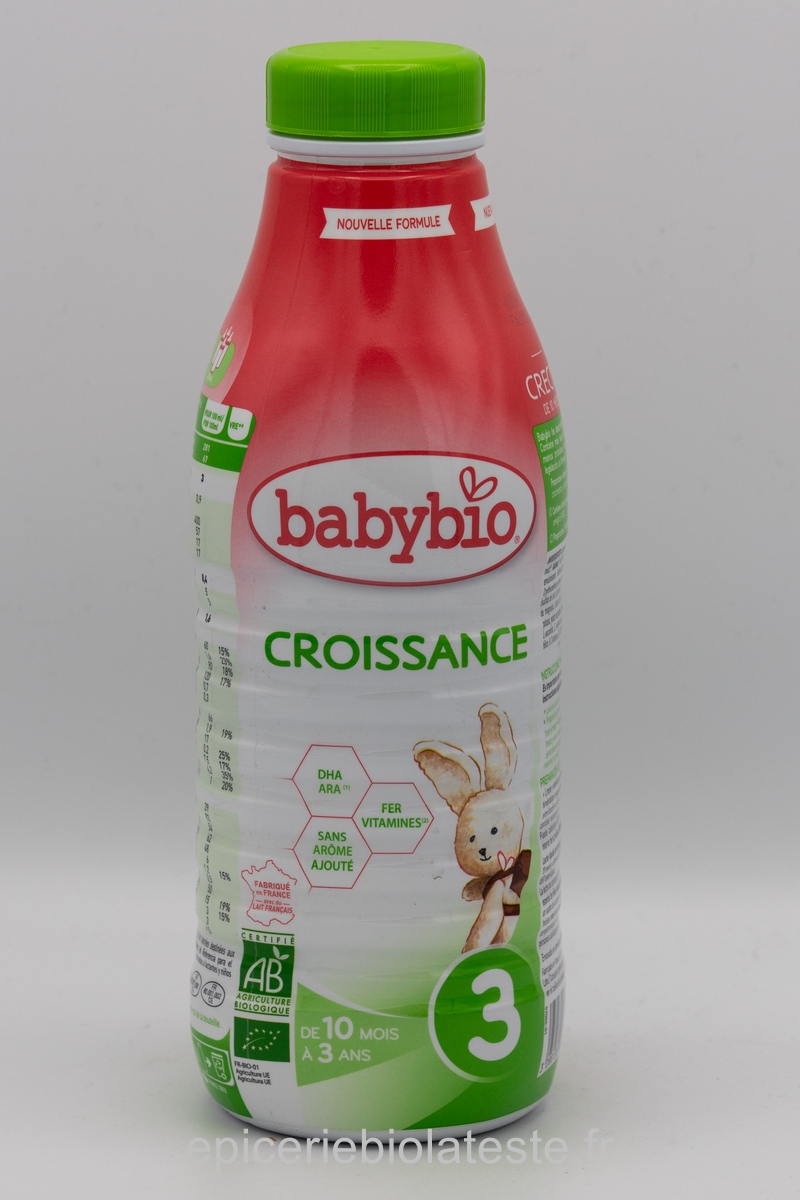 Lait Babybio Croissance 1l - Magasin Bio à La Teste De Buch - La Vie Claire