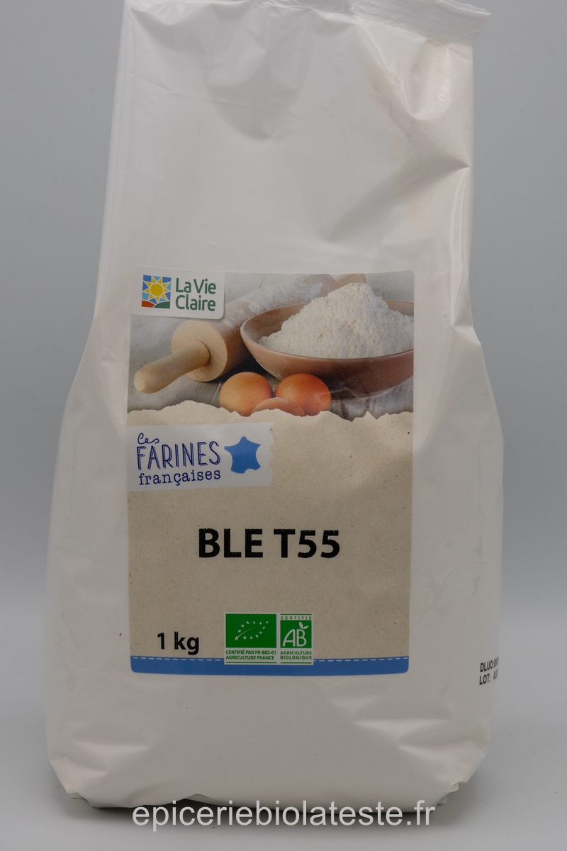 Farine de blé T55 bio - La vie claire