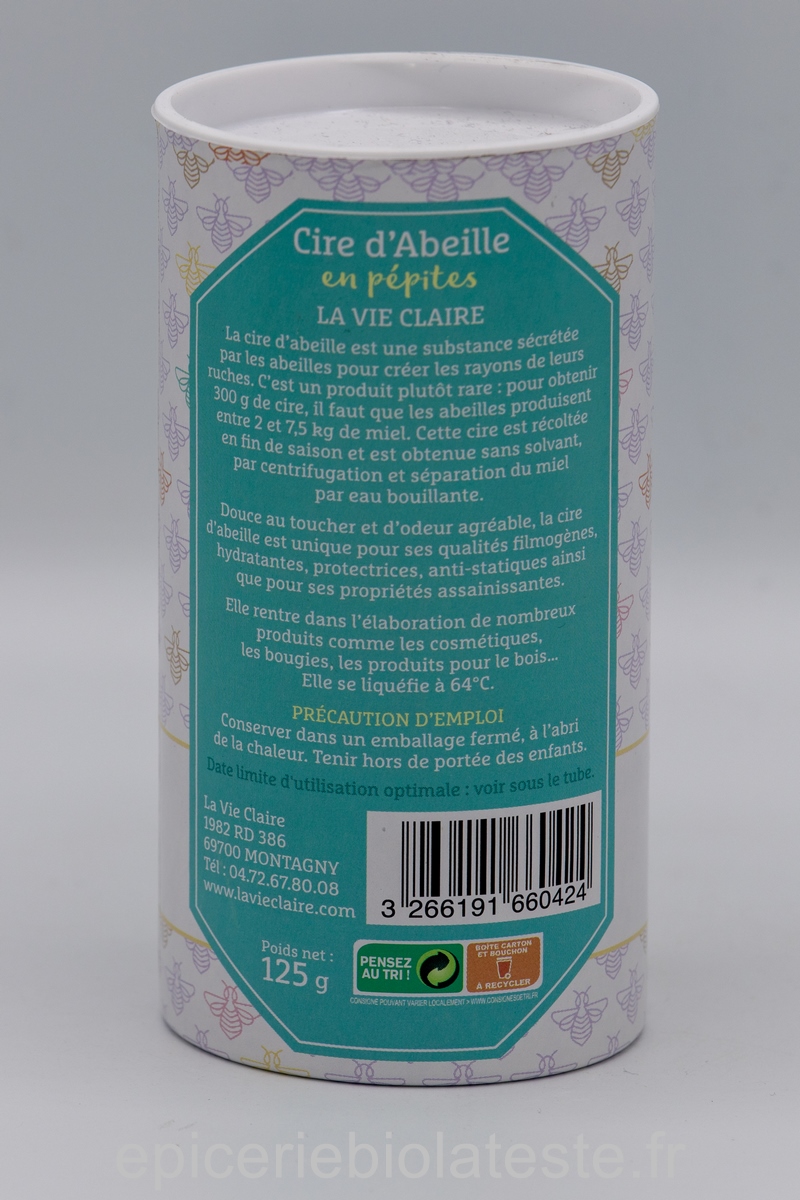 Labelnorme - Cire D'abeille Bio En Pastilles 1 kg - Pépite Jaune