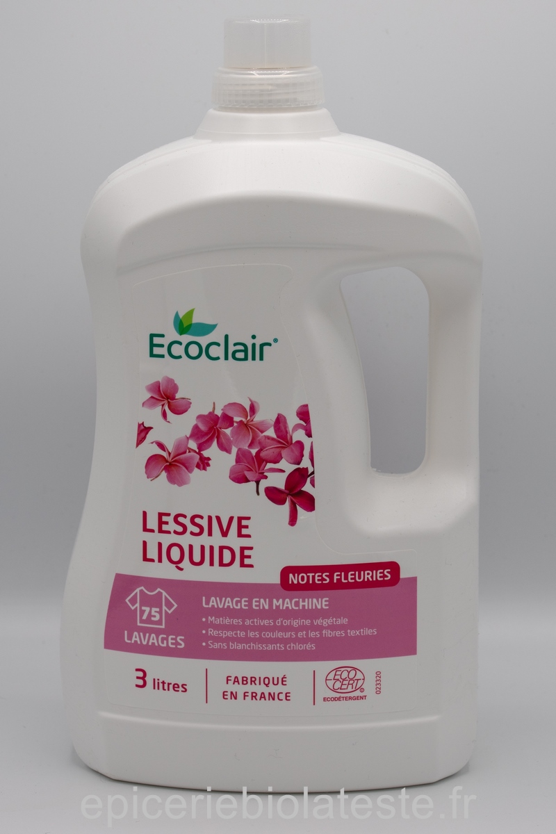 lessive liquide BIO hypoallergénique bouteille 3L - Lessives et
