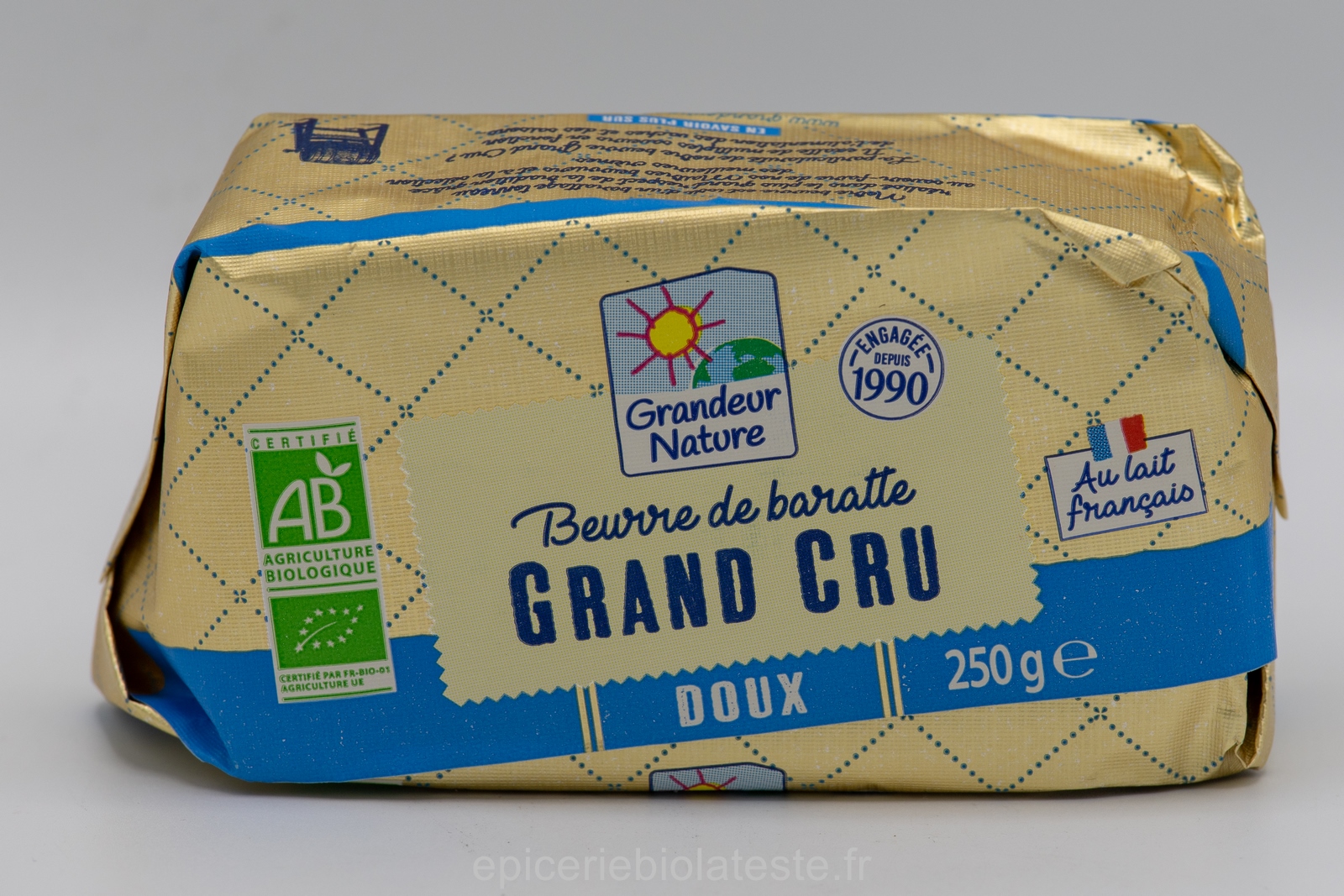 Beurre Cru Doux 250g - Magasin Bio à La Teste De Buch - La Vie Claire