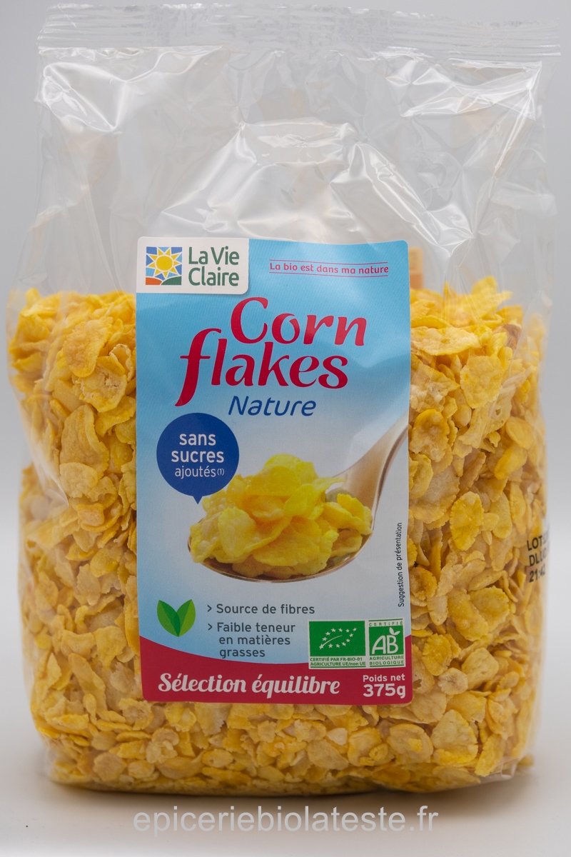 Corn Flakes Sans Sucre Ajoute - Magasin Bio à La Teste De Buch - La Vie  Claire